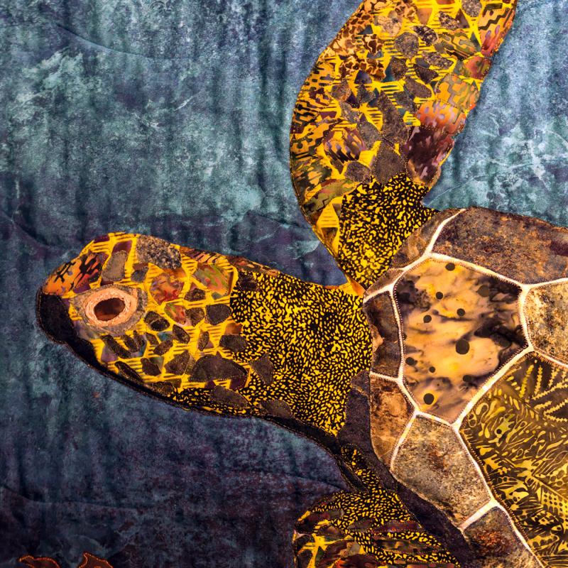 Fabulous Flippers SAQA Studio Art Quilt Associates